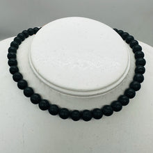 Load image into Gallery viewer, Black Stone - Africa Round Bead Strand | 8mm | Black Matte | 50 Beads |
