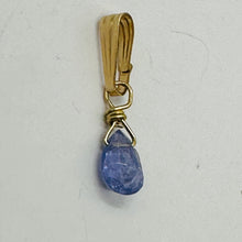 Load image into Gallery viewer, Tanzanite 14K Gold Filled Wire Wrap Pendant | Lavender | 1 inch Long |
