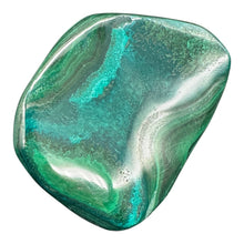 Load image into Gallery viewer, Malachite 115g Polished Gemstone FreeForm| 54x46x20mm| Green| 1 Display Specimen
