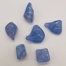 Load image into Gallery viewer, Chalcedony Gemstone 48g Nugget Beads | 27x23x11 to 20x14x13mm | Blue | 6 Beads |
