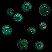 Load image into Gallery viewer, Emerald, Brazilian, 2.5Carat Rondelle | 2.5x1.5mm to 5x4mm | Green | 9 Beads
