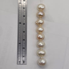 Load image into Gallery viewer, Natural Rich Cream Pink Fresh Water Pearl Parcel | 9 to 10mm | 8 Pearls |
