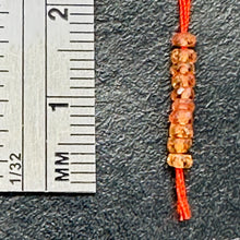 Load image into Gallery viewer, Sapphire AAA Faceted Round Bead Parcel | 3x2 to 2x1mm | Pink | 10 Beads |
