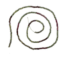 Load image into Gallery viewer, Natural Sapphire 2x1mm Roundel Bead Strand 105252
