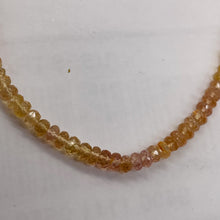 Load image into Gallery viewer, Natural Imperial Topaz Faceted Rondelle Bead 54cts. Strand| 3.75x2.5mm| 180 Bds
