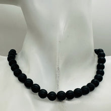 Load image into Gallery viewer, Black Stone - Africa Round Bead Strand | 8mm | Black Matte | 50 Beads |

