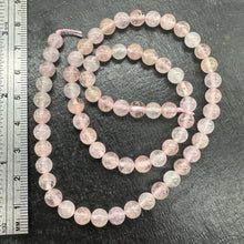 Load image into Gallery viewer, Morganite AAA Strand Round Beads | 6mm | Pink | 65 Beads |
