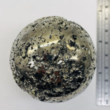 Load image into Gallery viewer, Pyrite Sphere Display Item | 2 1/8&quot; | 306g | Golden | 1 Collector&#39;s Sphere |
