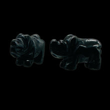 Load image into Gallery viewer, Sturdy 2 Carved Hematite Rhinosceros Beads 9275HM | 20x13x8mm | Silver black
