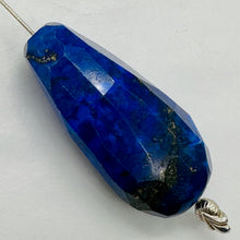 Load image into Gallery viewer, Blue Lapis Lazuli Designer Cut Pendant Bead 104ct 42x21x17mm
