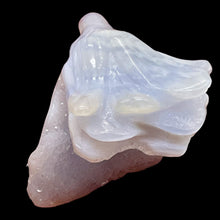 Load image into Gallery viewer, Blue Chalcedony Carved Druzy Flower Bead | 64 cts | 1 1/4" Long |
