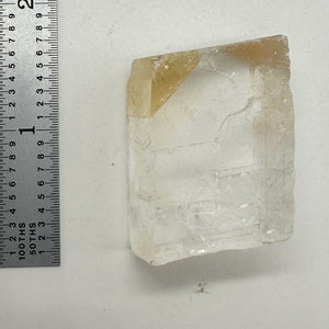 Optical Calcite Iceland Spar 29g Rectangular Display Specimen| 25x23x13mm| Clear