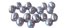 Load image into Gallery viewer, Stunning 8-10x7mm Platinum 13 Dancing Pearls 003135
