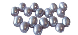 Stunning 8-10x7mm Platinum 13 Dancing Pearls 003135