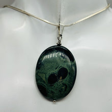 Load image into Gallery viewer, Exotic Kambaba Jasper Oval Sterling Silver Pendant | 2 1/4&quot; Long | 1 Bead |
