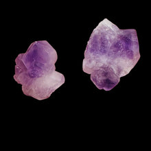 Load image into Gallery viewer, Amethyst Natural Crystals Parcel | 29x27x15 and 27x23x15m | Purple | 2 Beads |
