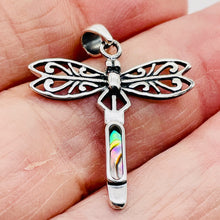 Load image into Gallery viewer, Dragonfly Sterling Silver Charm | 1 1/4&quot; Long | Silver | 1 Pendant |
