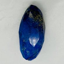 Load image into Gallery viewer, Blue Lapis Lazuli Designer Cut Pendant Bead 100ct 44x21x15mm
