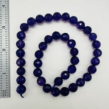 Load image into Gallery viewer, Amethyst AAA Faceted Round Bead Strand | 10mm | Purple | 40 Beads |
