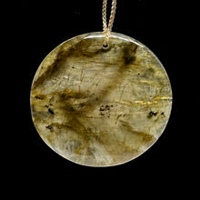 Load image into Gallery viewer, Northern Lights! Aurora Natural Labradorite Pendant Bead |45mm | 1 Bead |
