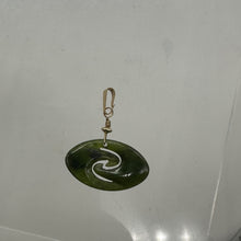 Load image into Gallery viewer, Jade New Zealand Maori Koru 14K Gold Filled Pendant | Green | 1&quot; Long |
