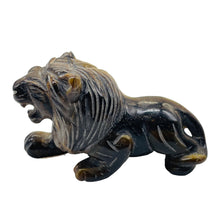 Load image into Gallery viewer, Hand-Carved Resting Lion | 57x27x21mm | Golden Brown | 1 Figurine |
