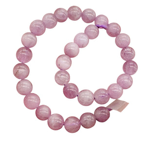 Kunzite AAA Half-Strand Round Beads | 6mm | Lavender | 30 Beads |
