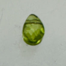 Load image into Gallery viewer, Peridot Faceted Briolette Bead | 1.4 cts | 7x5x4mm | Green | 1 bead |
