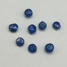 Load image into Gallery viewer, Tanzanite (approx 3cts) Rondelle Faceted Bead Parcel | 4x2mm | Blue | 8 Beads |
