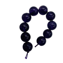 Load image into Gallery viewer, Amethyst Gorgeous Round AA Bead Parcel | 10mm | Deep Purple | 10 Beads |

