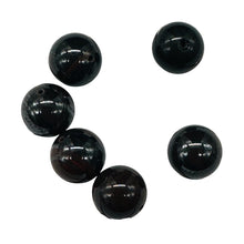 Load image into Gallery viewer, Tiger Iron Round Beads | 10mm | Black, Dark Red | 6 Beads |
