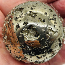 Load image into Gallery viewer, Pyrite Sphere Display Item | 2 1/8&quot; | 306g | Golden | 1 Collector&#39;s Sphere |
