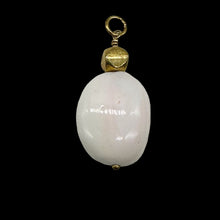 Load image into Gallery viewer, Conch Shell Drop 14K Gold Filled Pendant | Gentle Pink | 1 1/2&quot; Long |
