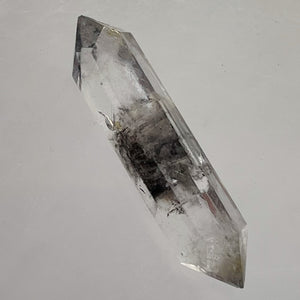 Quartz Shaman Double Terminated 22cts Crystal Point | 38x9mm | Clear, Included |