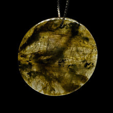 Load image into Gallery viewer, Northern Lights! Aurora Natural Labradorite Pendant Bead |45mm | 1 Bead |
