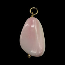 Load image into Gallery viewer, Conch Shell Pear Shaped 14K Yellow Gold Filled Pendant| 1 3/8" Long| Pink White|
