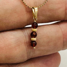 Load image into Gallery viewer, Amber Drop/Dangle Pendant | 1" Long | Amber |
