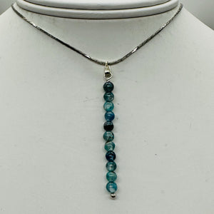 Stunning AAA Blue Kyanite Sterling Silver Pendant | 2" (Long) | Blue |