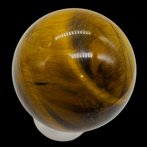 Tiger Eye Collectors 205g Sphere | 2.1" | Gold , Brown | 1 Display Specimen |