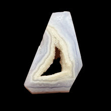 Load image into Gallery viewer, Chalcedony Druzy 28ct Designer Cut Pendant Bead| 29x21x8mm| Blue|1 Pendant Bead|
