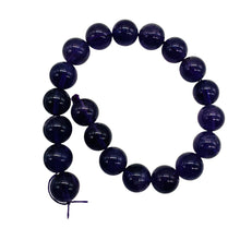 Load image into Gallery viewer, Amethyst Gorgeous Round AA Half-Strand Beads | 10mm | Deep Purple | 20 Beads |
