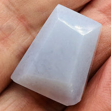 Load image into Gallery viewer, Chalcedony Druzy 24ct Designer Cut Pendant Bead | 20x15x10mm | Blue | 1 Bead |
