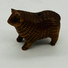 Load image into Gallery viewer, Year of the Sheep 2015 Standing Netsuke Bead | 1 Bead | | 31x15x23mm | Brown
