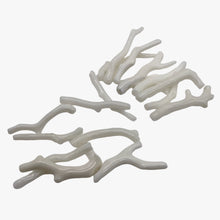 Load image into Gallery viewer, Coral Branch Beads | 31x3 to 27x2mm | White | 14 Beads |
