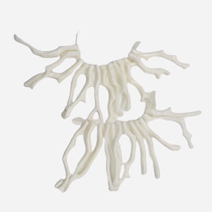 Coral Branch Beads | 50x3 to 41x3mm | White | 12 Beads |