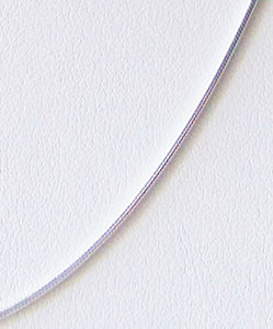 Italian 7 Gr. Solid Sterling Silver 1.5mm Snake Chain 16" Necklace 9750(16)