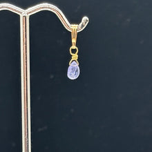 Load image into Gallery viewer, Tanzanite 14K Gold Filled Wire Wrap Pendant | Lavender | 1 inch Long |
