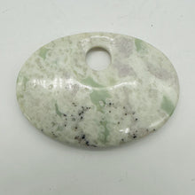 Load image into Gallery viewer, Harmony Stone Oval Centerpiece Bead - Snowy Lands| 63x45x8mm | 1 Bead |
