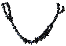 Load image into Gallery viewer, Designer Natural Onyx Necklace 30" 14K Gold Filled Clasp Handmade USA
