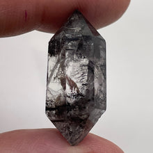 Load image into Gallery viewer, Quartz Shaman Double Terminated 25cts Crystal | 28x11mm | Clear with Inclusions|
